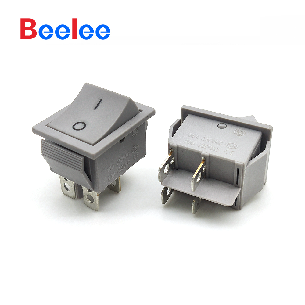 Beelee 16A 250V кулисный переключатель 4 pin кулисный переключатель для диспенсер для воды
