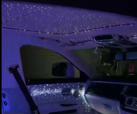 Nueva Luz de Techo Starlight con Efecto de Color Dinámico para Puerta de Coche, Luz de Cielo Estrellado para Puerta, Fibra Óptica de 0.5mm para Techo y Puerta de Coche