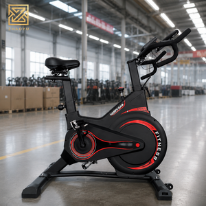 Bicicleta de Spinning Magnética Comercial ZY, Silenciosa, con Transmisión por Correa, para Gimnasio Profesional, Ejercicio Cardiovascular en Casa, Entrenamiento Físico - Product Image 1