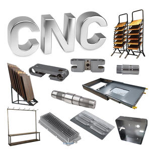 Chariot à plateforme en aluminium bleu à double couche avec poignée, pour la maison, l'entrepôt, l'école, la fabrication de tôles, les services d'usinage CNC - Product Image 2