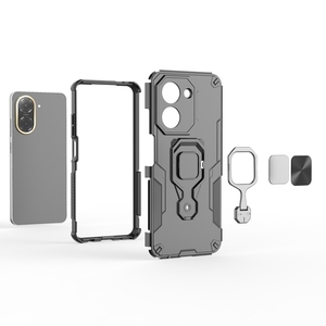 <span class=keywords><strong>Coque</strong></span> <span class=keywords><strong>de</strong></span> <span class=keywords><strong>protection</strong></span> pour téléphone Xiaomi Redmi <span class=keywords><strong>A5</strong></span> 4G Note 14 Pro Poco X7 Pro TPU PC hybride antichoc avec étui à anneau - Product Image 3