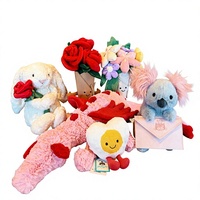[Le Nouveau] Jelly Catt UK Saint-Valentin Princesse Peluche en coton PP Ours Lapin Doudou Super Doux Jouet Cadeau Surprise