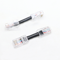Câble Ethernet Cat6 câble de raccordement RJ45 Internet court câble réseau pour panneau de brassage