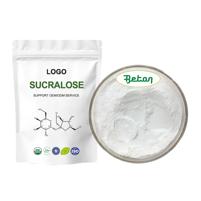 Wholesale High Purity Natural Halal Sucralose Sugar E955 Sweetener Wholesale Natural 99% Sucralose Powder