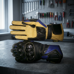 Keven Impex PU Leather Full <b>Finger</b> Breathable Waterproof UV Protection Hand Grips Unisex Gloves for <b>Bike</b>/Motorcycle Racing 2026 - Product Image 3
