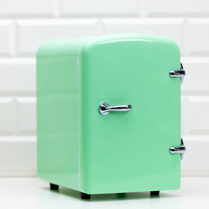 Mini réfrigérateur portable <span class=keywords><strong>4L</strong></span> personnalisable pour le camping, la beauté et la chambre à coucher - Product Image 1