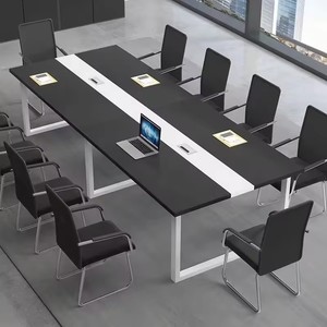 Tavolo Lungo Moderno per Ufficio, Tavolo per Sala Riunioni, Tavolo da Conferenza per Ufficio - Product Image 2