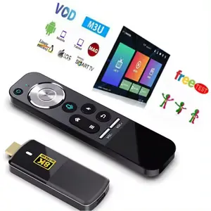 Abbonamento 12 mesi pannello rivenditore ip tv M3U Test gratuito stabile Android TV box