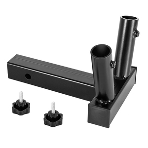 Supporto per Asta Portabandiera JH-Mech Facile da Installare 2 in 1 Supporto Doppio per Asta Portabandiera - Product Image 2