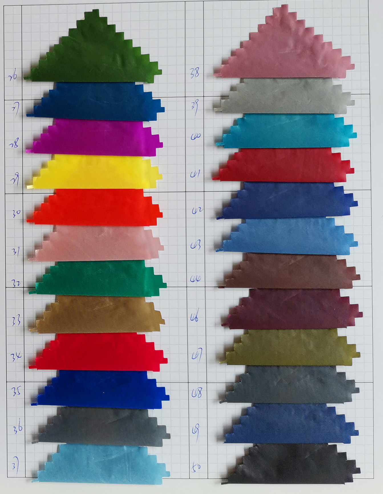Carte de couleur 2