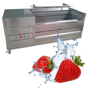Machine de lavage, séchage, tri et emballage de fruits et légumes GRT GLT, automatique, haute propreté, en acier inoxydable, nettoyage à bulles - Product Image 2