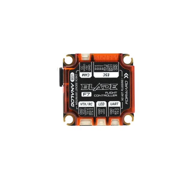RUSH BLADE F722 V2 Analog Flight Controller ICM42688P 16MB BlackBox 3-6S 30X30mm for FPV Drone Drones Accessories