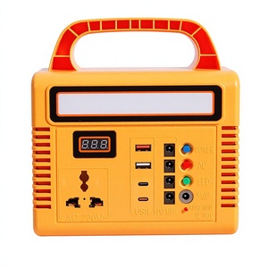 Portable Power Station <b>Generator</b> 220V Battery Backup Power Supply with USB AC LED <b>Solar</b> Input for Outdoor Emergency Use - Product Image 1
