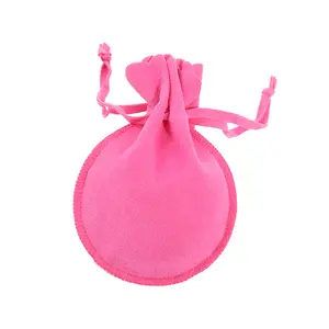 Especial dupla face Velvet Gourd Bag Jóias Gift Packaging Bags Brinco Colar Storage Pouch Drawstring Flanela Bolsas