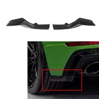 Kits de carrosserie en fibre de carbone sèche style UB pour Audi RSQ8 2021-2023 : Lame avant, jupes latérales, aileron arrière et canards arrière
