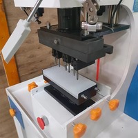Machine de poinçonnage automatique de haute précision pour cuir, idéale pour la fabrication de trous pour œillets sur les empeignes de chaussures