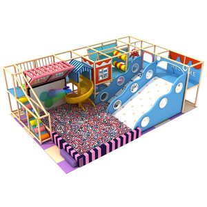 Área de <span class=keywords><strong>Juegos</strong></span> Interior con Tobogán en Espiral y de Donut, Piscina de Pelotas, Obstáculos y Juego Interactivo - Product Image 1