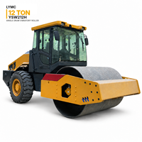 Rouleau compresseur routier robuste YSW212H avec tambour de 2 100 mm pour travaux de sous-sol et de talus