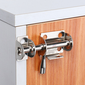 Stainless Steel Door Bolt <b>Lock</b> TF-245 Traditional Design Easy Installation For Room Bathroom Sliding Cabinet Door Hardware - Product Image 3
