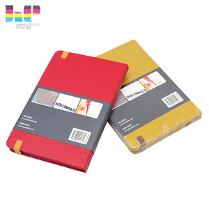 A5 chấm lưới kế hoạch Tạp Chí ban nhạc đàn hồi tùy chỉnh bìa cứng chấm máy tính xách tay in ấn - Product Image 4