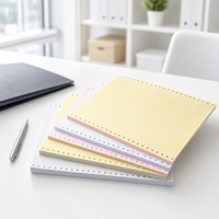 Papier autocopiant pour ordinateur 241x279mm, 2 ou 3 plis, pour factures, 500 sets, FSC CE, impression personnalisée, faible MOQ