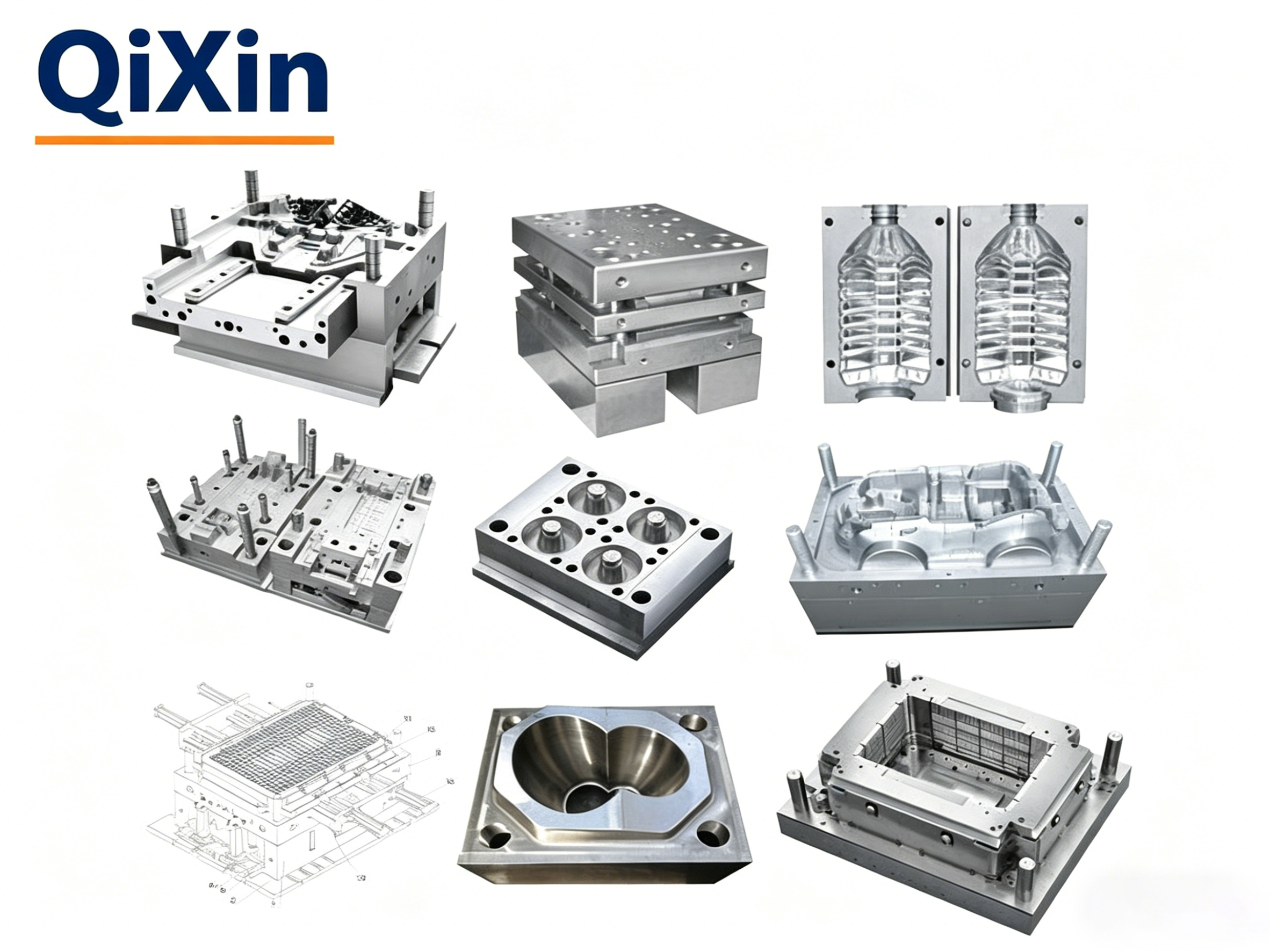 QiXin ABS Plastic Part Tooling Injection Molding & Casting Service China Manufacturer Factory Direct Custom Mold