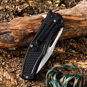 سكين جيب تكتيكي للبقاء على قيد الحياة للتخييم قابلة للطي شخصية DIY حمراء - Product Image 4