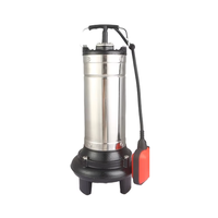 Pompe submersible pour eaux usées Kaislen SPG1100 1,5 CV 1,1 kW SS304 400 L/min, hauteur de refoulement 12,8 m, 2 pouces, commande entièrement automatique, 110 V/220 V, câble de 6 m