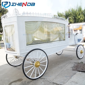Cercueil mobile / Voiture funéraire de haute qualité / Cercueil mobile électrique blanc - Product Image 4