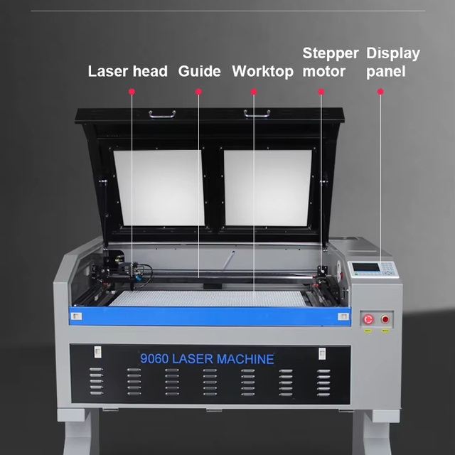 2026 Hot Sales 60*40 cm Laser Co2 Engraving Machines 4060 100w Engraver Cutter Machine with CE