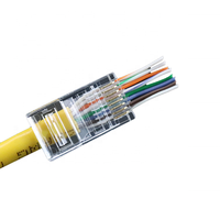 Connecteur RJ45 Cat5e cat6 cat6a connecteurs de câble réseau utp/FTP, prix d'usine