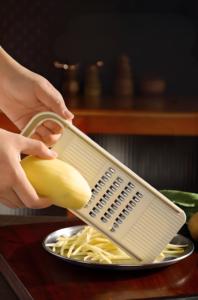 Trituradora de verduras multifuncional, mango ergonómico, <span class=keywords><strong>Manual</strong></span> sin esfuerzo para cortar, triturar, fácil de limpiar, herramienta de cocina de grado alimenticio - Product Image 3