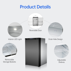 Venta al por mayor <span class=keywords><strong>de</strong></span> <span class=keywords><strong>nevera</strong></span> <span class=keywords><strong>de</strong></span> 12 voltios <span class=keywords><strong>nevera</strong></span> <span class=keywords><strong>de</strong></span> coche 90L Rv <span class=keywords><strong>nevera</strong></span> pequeño coche congelador Crony <span class=keywords><strong>nevera</strong></span> <span class=keywords><strong>de</strong></span> coche para camión Volvo - Product Image 5