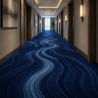 Moquettes murales pour couloirs d'hôtel, en nylon, 8 mm, 12 mm, 17 mm, en rouleau, pour projets