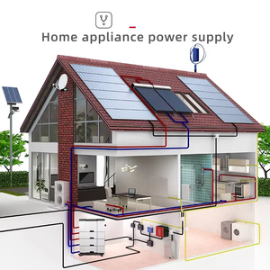 แบตเตอรี่ลิเธียมโซลาร์ติดผนัง 51.2V 100Ah 5KWh 10kwh ระบบกักเก็บพลังงานภายในบ้าน พร้อมพอร์ตสื่อสาร CAN และ WiFi - Product Image 6