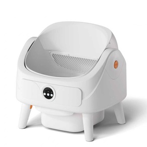 <span class=keywords><strong>Caja</strong></span> de <span class=keywords><strong>Arena</strong></span> para Gatos Automática, Inteligente y Elegante de 74L, de Acero Abierto, <span class=keywords><strong>Autolimpiable</strong></span>, Resistente al Agua, con <span class=keywords><strong>Arena</strong></span>, 11 kg - Product Image 5