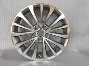 SYAC工厂库存多辐条<span class=keywords><strong>16</strong></span> * 6.5英寸铝合金轮毂ET46 CB57.1 PCD5 * 100乘用车轮毂 - Product Image 1