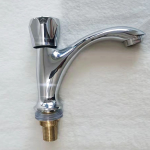 <b>Single</b> Handle <b>Basin</b> Faucet Brass Valve Core Deck Mounted <b>Single</b> Hole Copper <b>Tap</b> T002 - Product Image 1