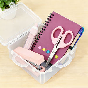 Juego de regalo de cuaderno personalizado, grapadora portátil y artículos creativos para el aprendizaje - Product Image 1