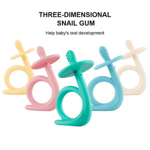 Jouets de dentition pour bébé, produits en silicone en forme d'<span class=keywords><strong>escargot</strong></span> à mâcher, jouets pour bébés garçons et filles - Product Image 4