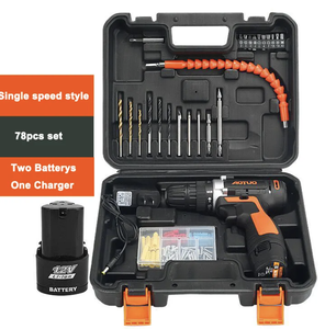 Ensemble de tournevis sans fil multifonctionnel rechargeable au lithium 12V pour la maison, <span class=keywords><strong>perceuse</strong></span> à percussion électrique pour le bricolage industriel - Product Image 3