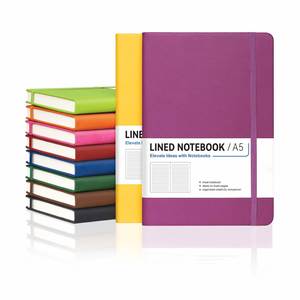 High Quality Hardcover A5 <b>Journal</b> Custom PU Leather Notebook with 100 Sheets for Students Gift - Product Image 1