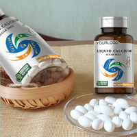 Capsules de calcium et vitamine D3 OEM 1200 mg – Complément nutritionnel pour adultes pour la densité osseuse – Marque privée personnalisée