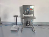 Nouveauté machine de remplissage de liquide semi-automatique 22L pour les applications de boissons eau pure 500ml boîte de sac d'azote à prix réduit