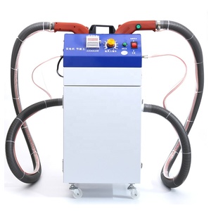 <b>Low</b> Price <b>Double</b> Head <b>Double</b> Motor Garment Thread Trimming Sewing Apparel Machine Price in India - Product Image 1