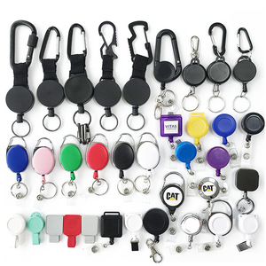 Robuuste ABS ronde intrekbare badgehouders voor outdoor bergbeklimmen, anti-verlies, anti-diefstal sleutel - Product Image 5