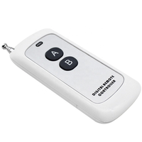 Interrupteur à télécommande sans fil, code d'apprentissage, 1 bouton, pile AAA, portée de 100 m, fonction de clonage pour appareils électroménagers intelligents