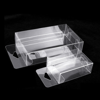 Boîte en plastique transparente imprimée en PVC, boîte d'emballage en PET, boîtes personnalisées transparentes avec logo, emballage