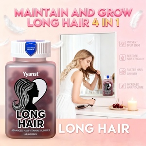 Gomitas de Vitaminas para el Cabello OEM Long Hair Advance, para un Cabello Largo, Fuerte y Grueso, Restone, Fortalece y Aumenta el Volumen - Product Image 3
