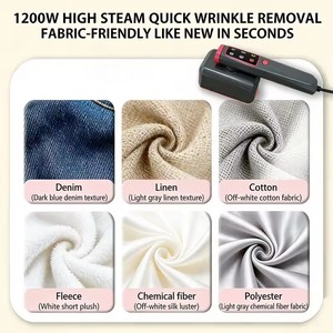 Défroisseur Vapeur Portable 3 Vitesses à Vapeur Continue, <span class=keywords><strong>Fer</strong></span> à <span class=keywords><strong>Repasser</strong></span> Intelligent pour la Maison et les Voyages - Product Image 6